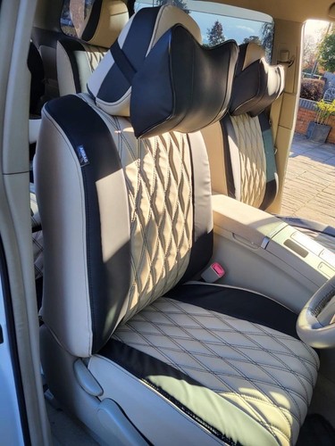 Toyota estima leather seat - leather,